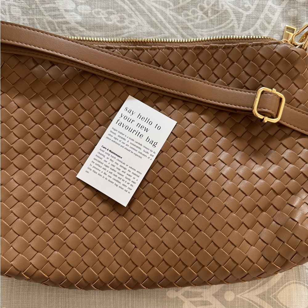 Grey Haus for The Jilly Box “SoHo” Woven Bag